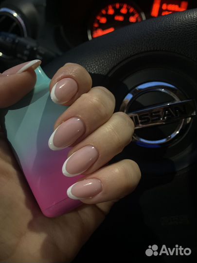 Наращивание и покрытие гель лак