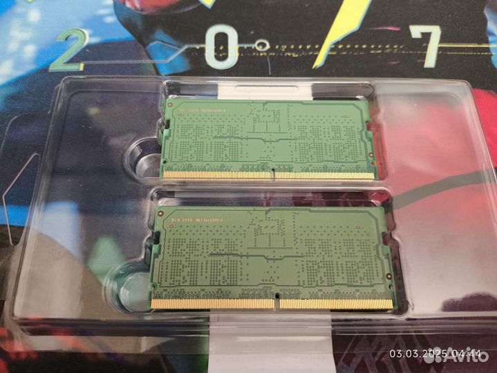Оперативная память sodimm Samsung DDR5 4800Mhz 2x8