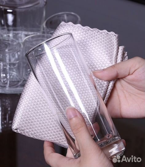 Салфетки для уборки из микрофибры 24х24 40х28