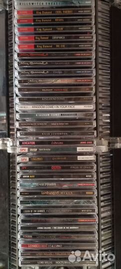 CD-диски б/у (Метал) (Алфавит F - L) лицензия