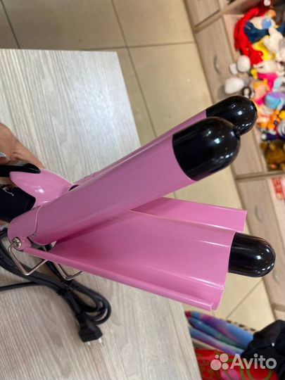 Профессиональная тройная плойка для волос JJ-928