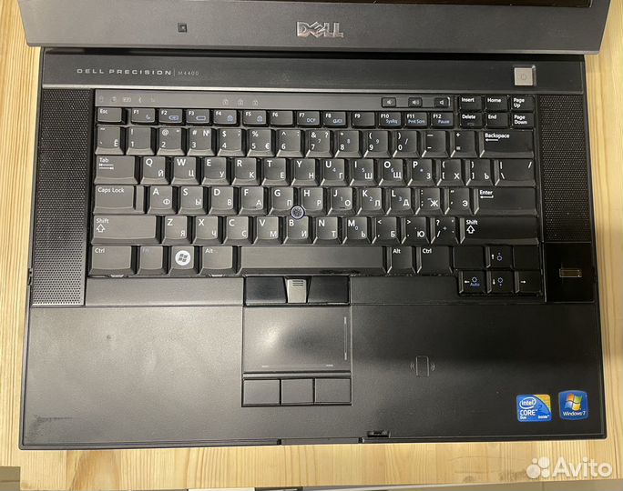 Ноутбук dell precision M4400