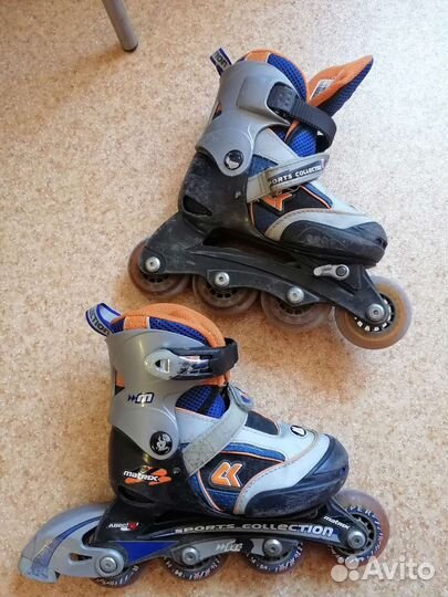 Роликовые коньки детские раздвижные