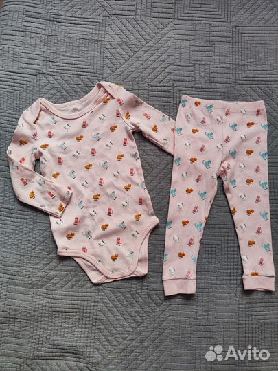 Костюм новый лёгкий для девочки 86 92