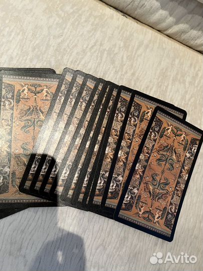 Золотое Таро Висконти Сфорца 22 старших аркана