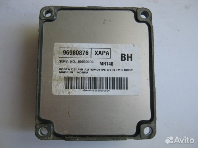 Блок управления двигателем Chevrolet Lanos 1.5 8V