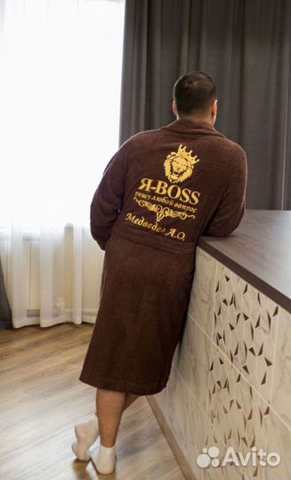 Халат махровый