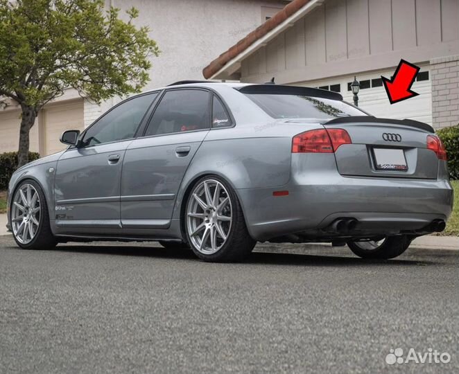 Спойлер Audi A4 B7