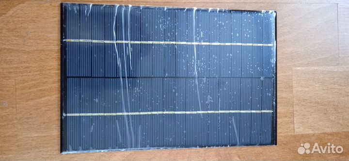 Солнечная панель 13х8 см для внешнего аккумулятора