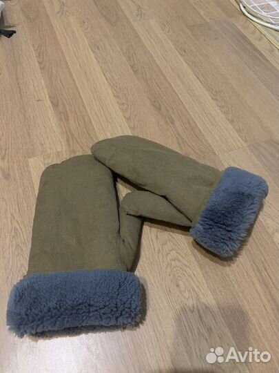 Варежки меховые