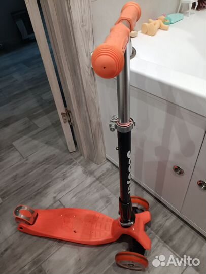 Самокат детский трехколесный бу