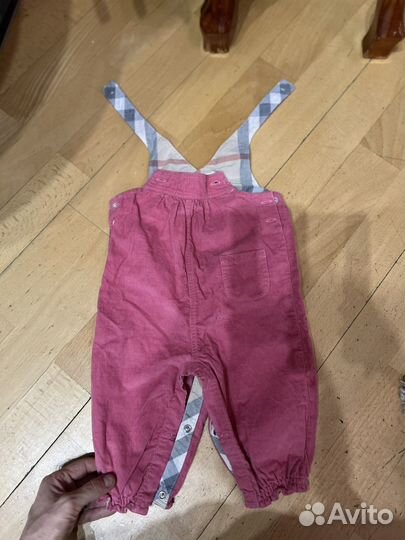 Вельветовый комбинезон