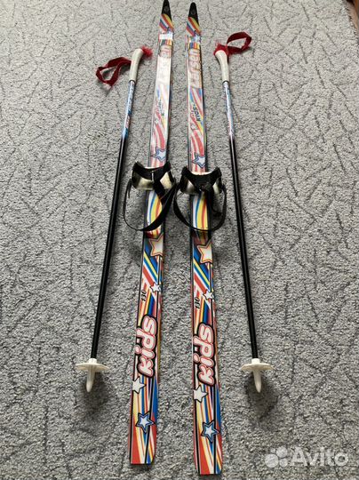 Лыжи детские 130 см