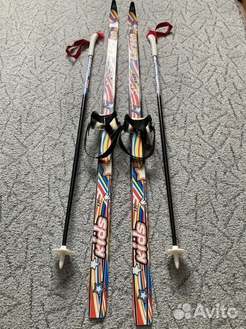 Лыжи детские 130 см