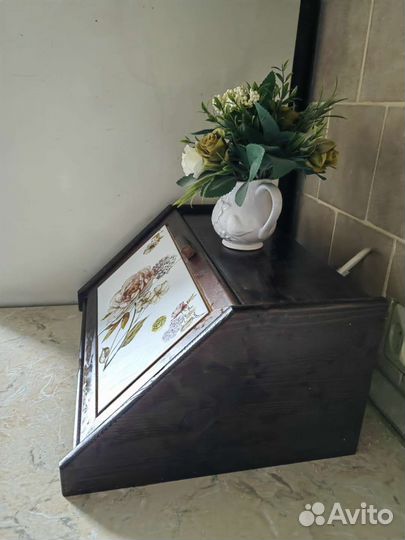 Хлебница деревянная серия 