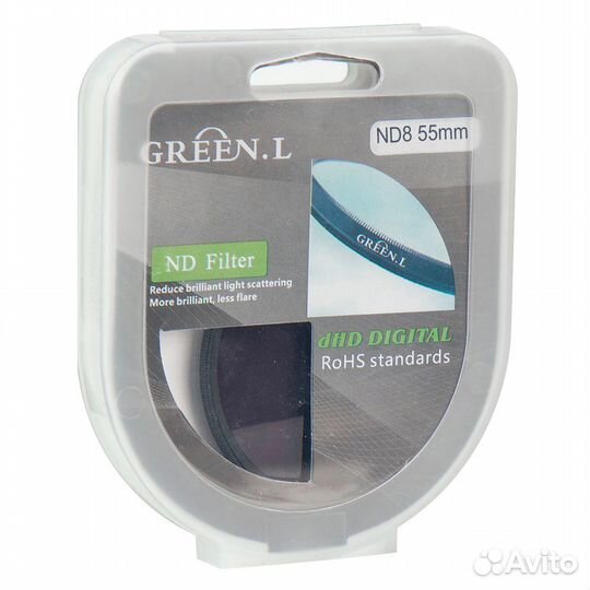 Светофильтр Green-L ND 8 - 55mm