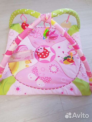 Развивающий коврик жирафики