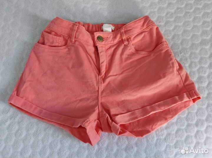 Шорты коралловые