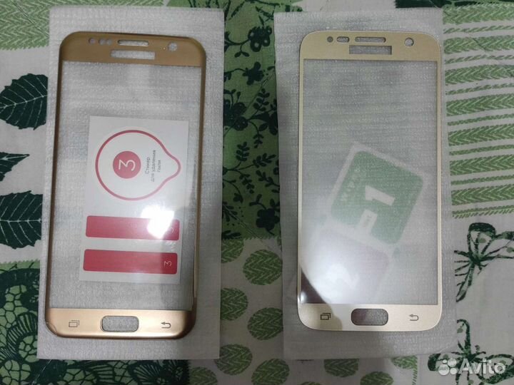 Защитное стекло на samsung S7
