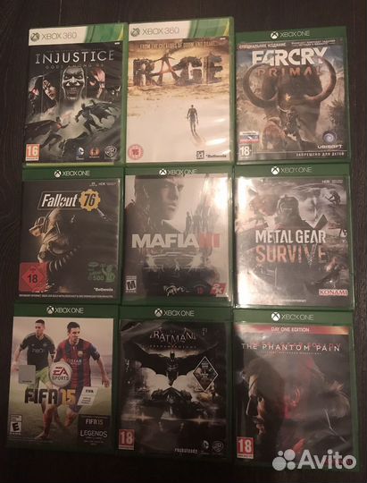 Игры для Xbox 360 / xbox one / series X