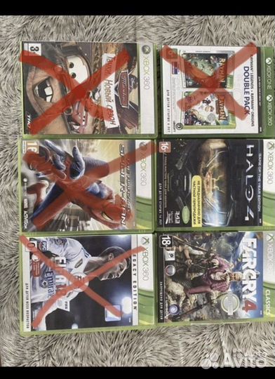 Диски на xbox 360