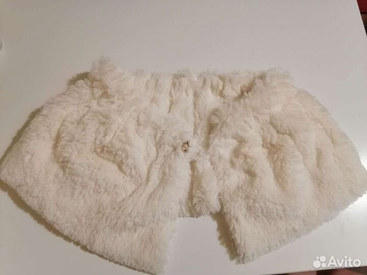 Шубка накидка для девочки