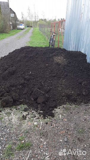 Торфогрунт универсальный, Чернозем, навоз, песок