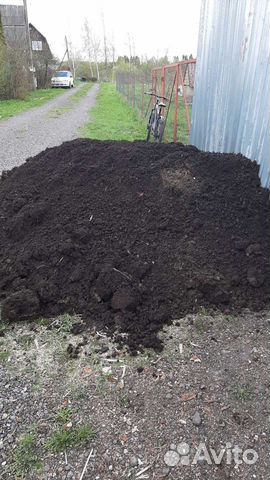 Торфогрунт универсальный, Чернозем, навоз, песок