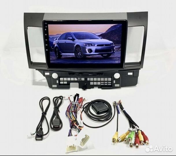 Магнитола Lancer X на Android (Новая)