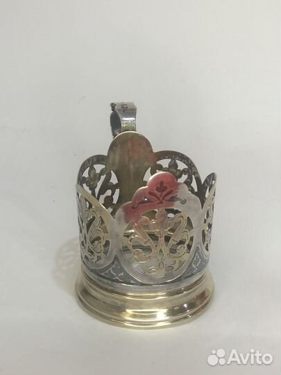 Подстаканник Кубачи серебро 875 проба