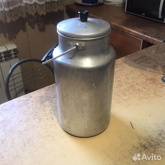 Бидон алюминевый времен ссср.Отличное состояние
