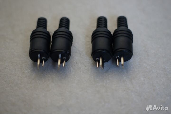 Новые, разъем точка-тире 4шт