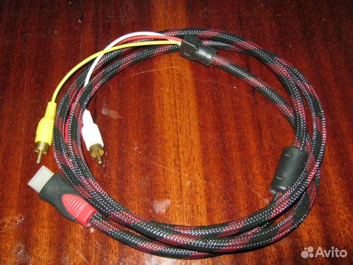 Component cable for xbox 360