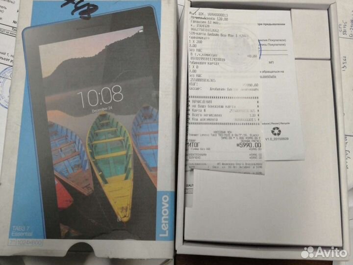 Планшет lenovo tab3