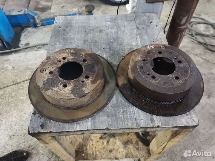 Диски тормозные задние хендай санта фе