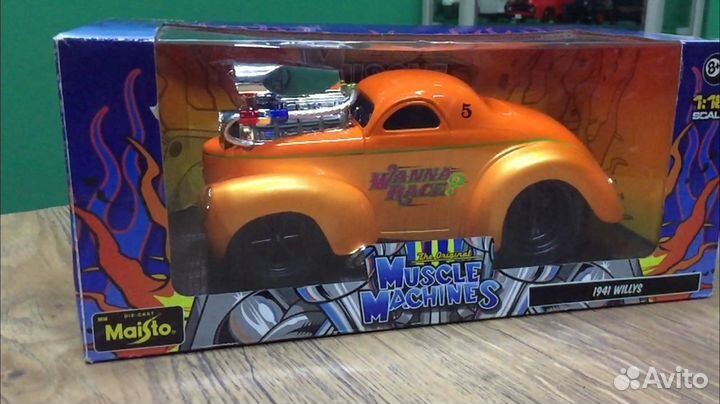 Модели Maisto “Muscle Machines” 1/18