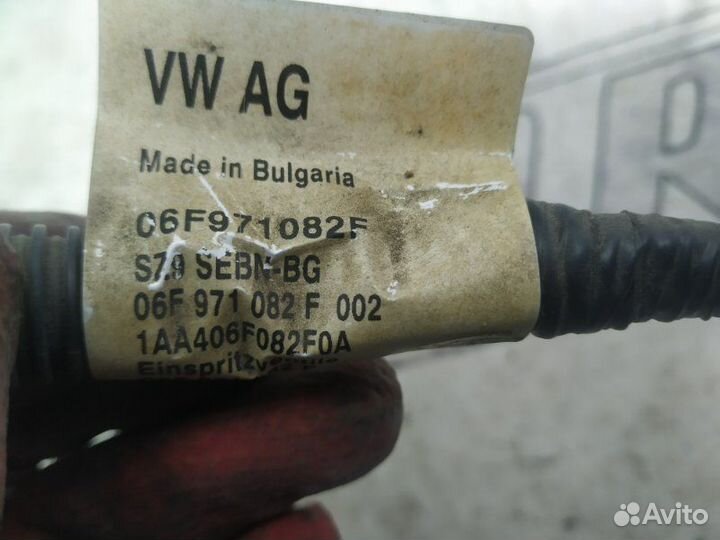 Проводка топливных форсунок Audi S3 8P 2.0 CDL