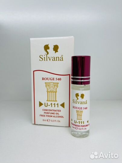 Парфюм Сильвана масла бренд баккарат