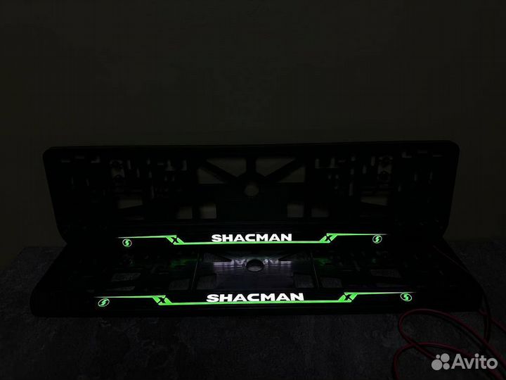 Рамка номерного знака led подсветка