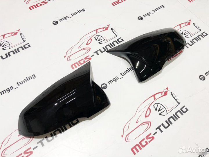 Крышки зеркал Toyota Supra A90 Черные