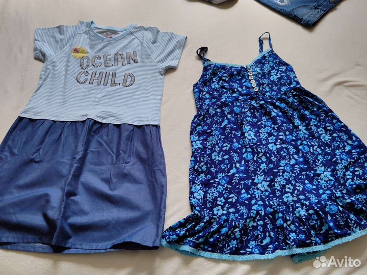 Пакет вещей на девочку рост 140 146