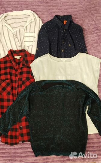 Женские вещи пакетом (рубашки)