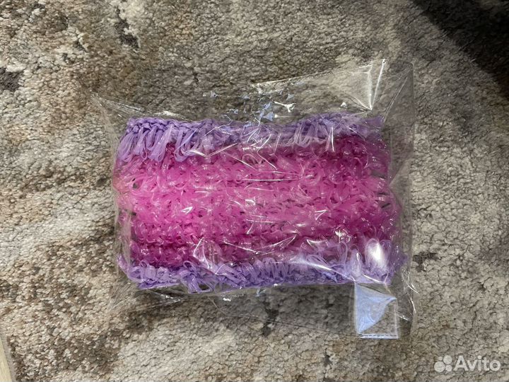 Мочалка ручной работы из полипропилена