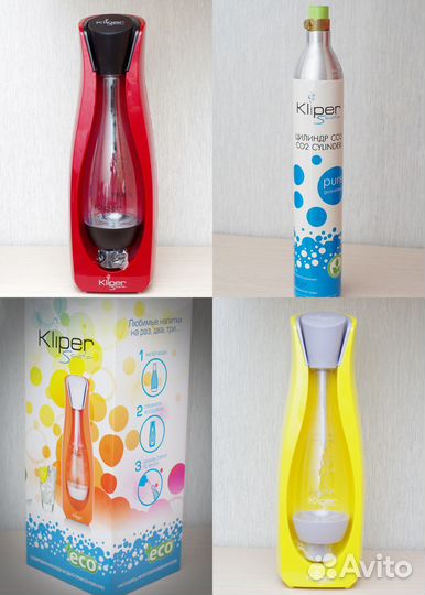Сифон для газирования воды Kliper Soda + баллон