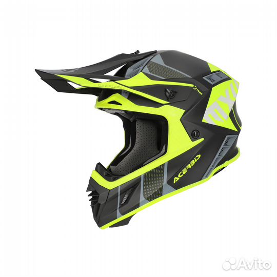 Хардэндуро Шлем Acerbis X-track 22-06 Black/Fluo-Y