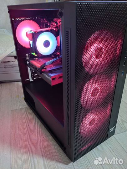 Комп пушка ryzen 5 5600x 3060 ti 16 Gb