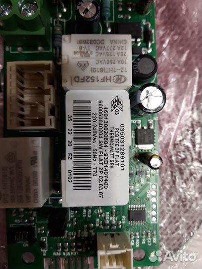 Основная силовая плата TFE 2P flat Аристон