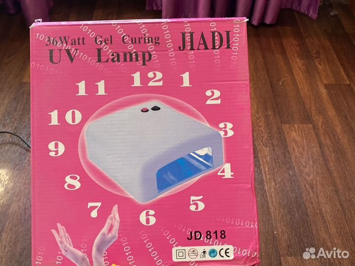 Лампа для ногтей бу
