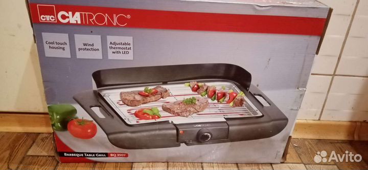 Электрогриль Clatronic bq3507