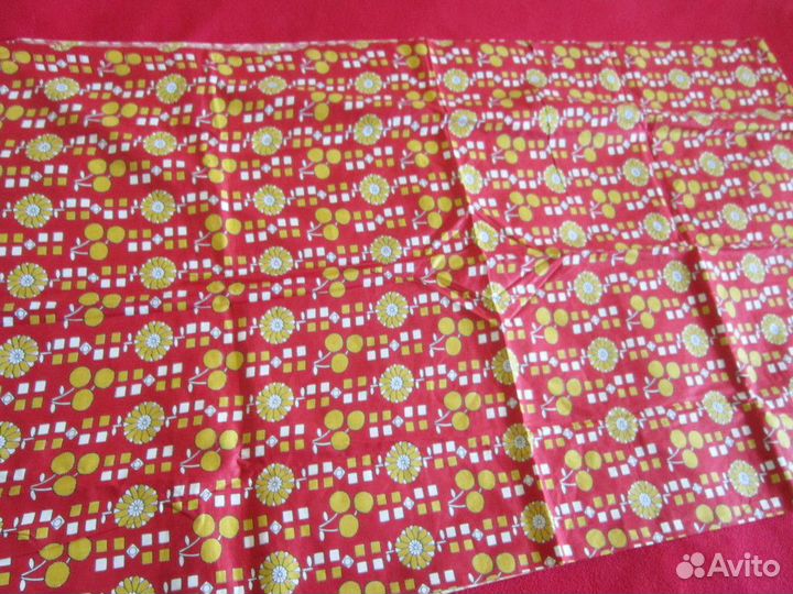 Ситец ткань отрез 2,65 х 0,77 м винтаж СССР